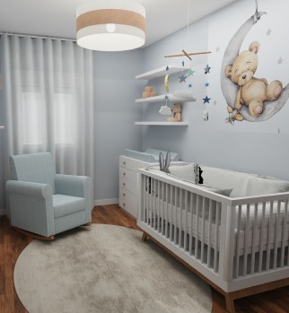 Render habitación bebé