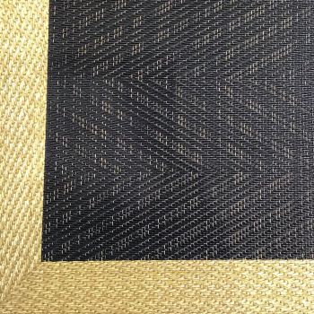 Alfombra de PET reciclado de color beige